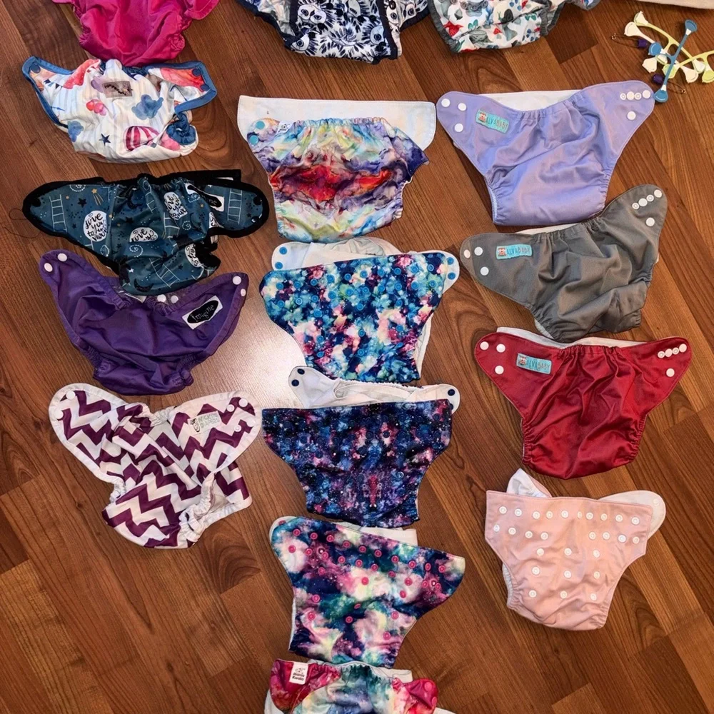 Colorful Kids Cloth Diaper Bundle